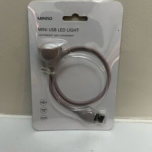 Miniso Mini USB LED Light in Pink